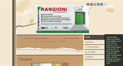 Desktop Screenshot of falegnameriafrangioniadriano.com